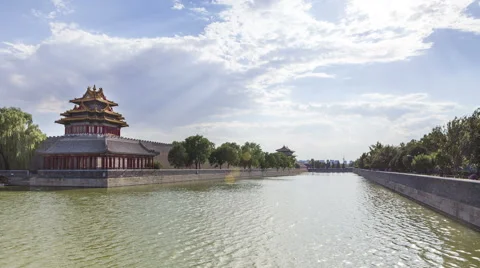 The forbidden city--timelapse Stock Footage 41721425