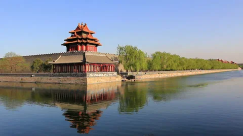 The forbidden city,Beijing Stock Footage 29453631