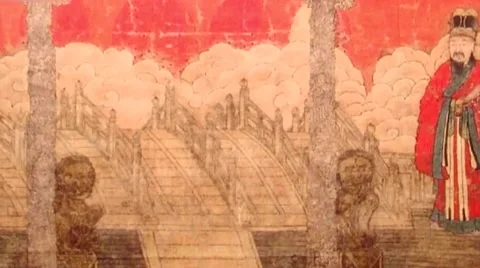 The Forbidden City,fresco Stock-Footage 53203596