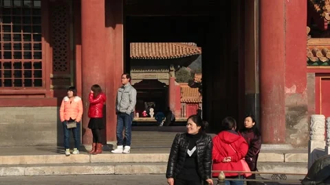 Forbidden City/Gu Gong Stock Footage 203055424