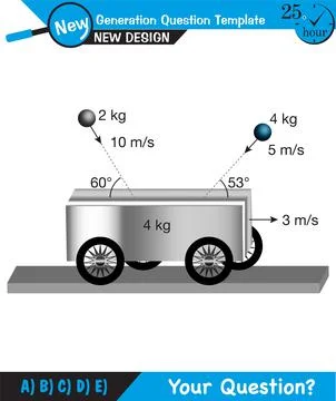 Force and Motion, Support and Motion Illustrazione stock