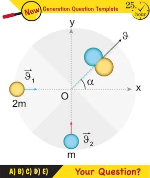 Force and Motion, Thrust and linear momentum Stock Illustration