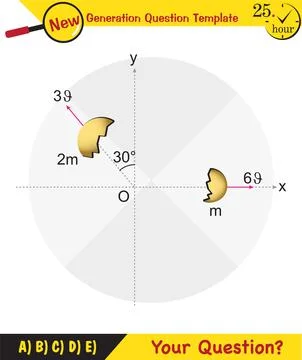 Force and Motion, Thrust and linear momentum Illustrazione stock