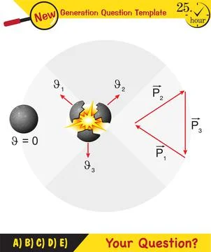 Force and Motion, Thrust and linear momentum Stock Illustration