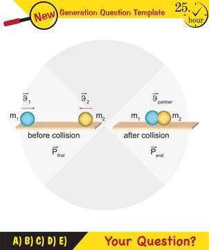 Force and Motion, Thrust and linear momentum 스톡 일러스트