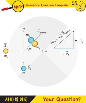 Force and Motion, Thrust and linear momentum Stock Illustration