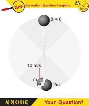 Force and Motion, Thrust and linear momentum Stock Illustration