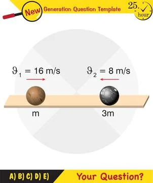 Force and Motion, Thrust and linear momentum Stock Illustration