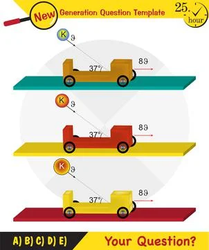 Force and Motion, Thrust and linear momentum Stock Illustration