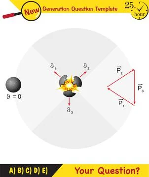 Force and Motion, Thrust and linear momentum Stock Illustration