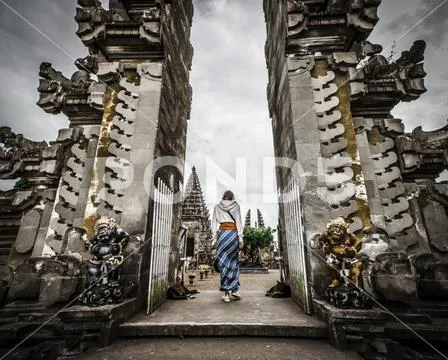 The force of Bali Stock Photos