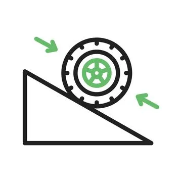 Force icon vector image. Stock Illustration