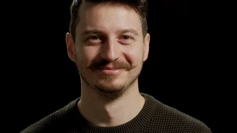 Forced smiles Stock-Footage 99746428