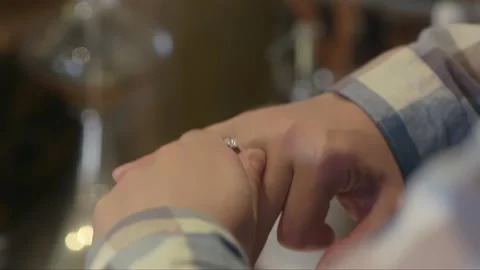 Forcefully remove the ring from the finge Stock Footage 261642135