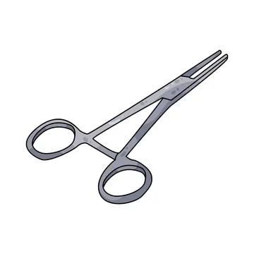 Forceps illustration Stock Illustration
