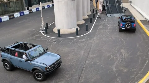 Ford Bronco Car Video stock 307934109
