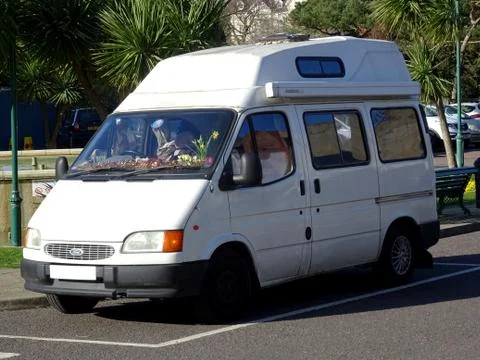 Ford Camper Van Stock Photos