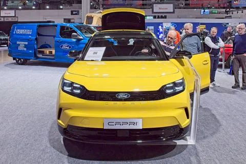 Ford Capri (2025). Fotos de archivo