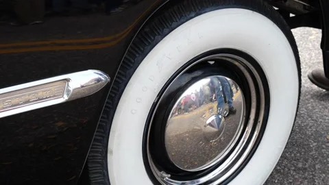 Ford Custom Black Stock Footage 206845636