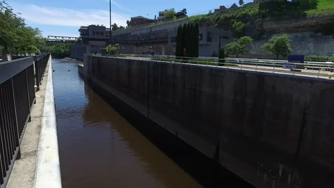 Ford Dam Stock Footage 91220425