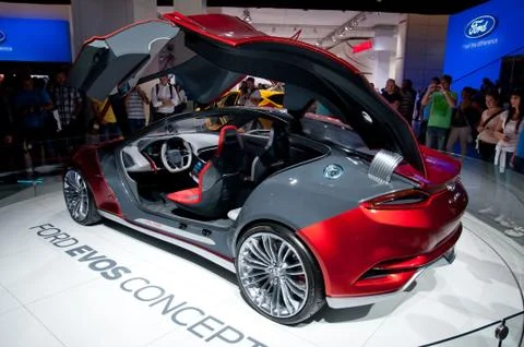 Ford evos concept Stock Photos