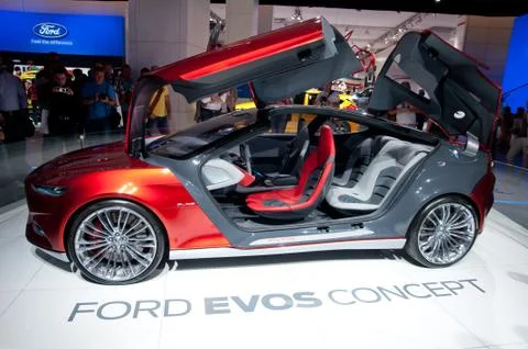 Ford evos concept Stock Photos