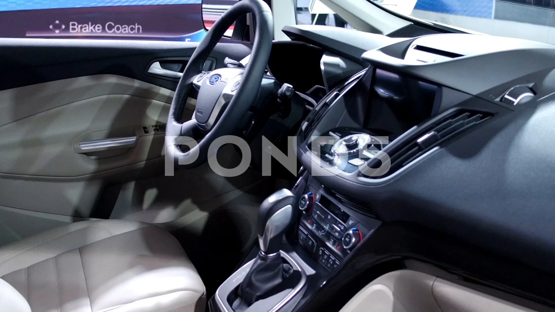 Ford Focus Electric Interior Rising Shot At Detroit International Ford Focus Electric Interior Rising Shot At Detroit International Auto Show Hi Res 72330241