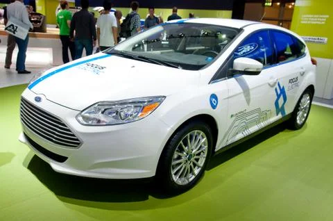 Ford focus electric Stock Photos