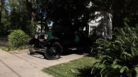 Ford Model A 1929 LR Slider 動画素材 30581485
