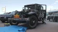 Ford Model A Deluxe Tudor vintage car 1930. Retro show HD Footage