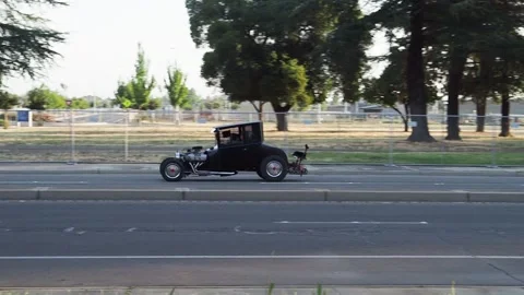 A Ford Model T hot rod Stock Footage 279864014