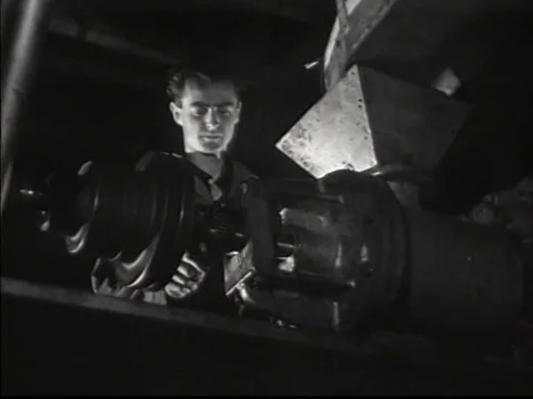 Ford process of extracting soybean oil, 1936. Video stock 75114487