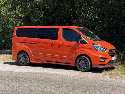 Ford Transit Custom MS-RT Stock Photos