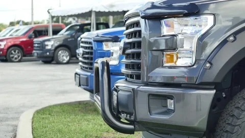 Ford Trucks Stock Footage 74585578