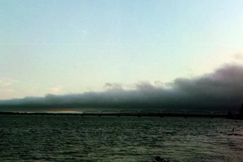 Foreboding clouds Stock Photos