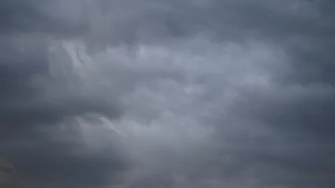 Foreboding summer storm clouds 4k Stock Footage 113685154
