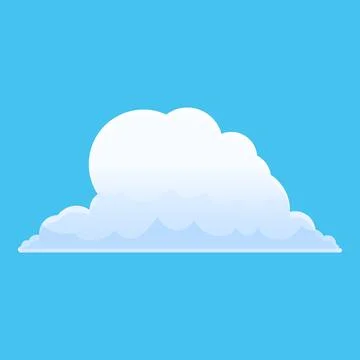 Forecast cloud icon, cartoon style 스톡 일러스트