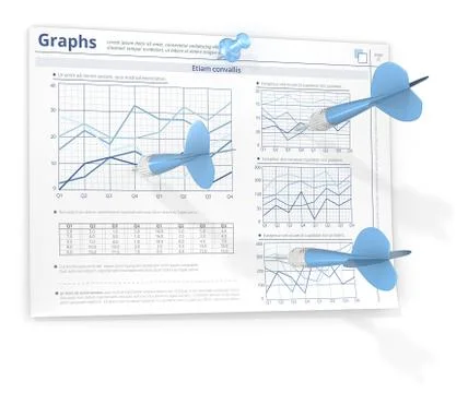 Forecasting. Stock Illustration