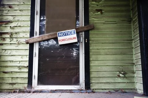Foreclosed home Stock Photos