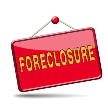 Foreclosure Illustrazione stock