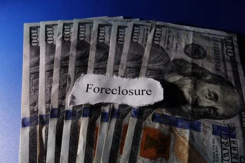 Foreclosure paper Stock Photos