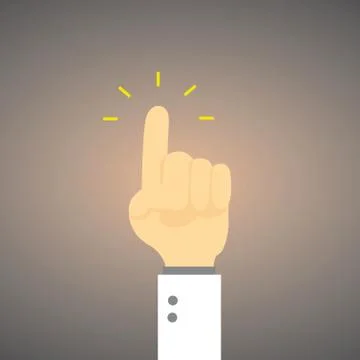 Forefinger Stock Illustration