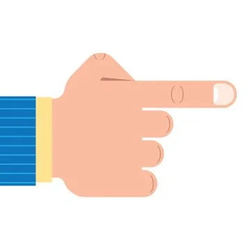 Forefinger Illustrazione stock