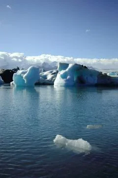 Foreground iceberg Foto stock