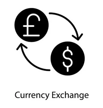 Foreign Currency Exchange Stock Illustration