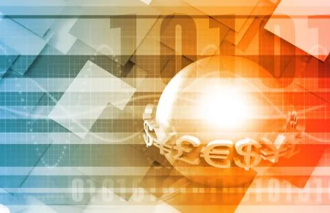 Foreign exchange Stock Illustration