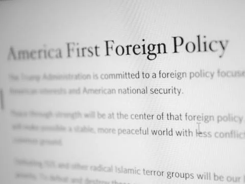 Foreign policy Stock Photos