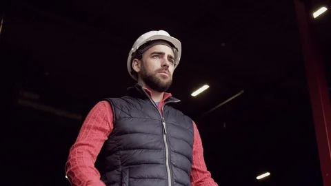 Foreman control loading containers box from cargo freight ship for import export Stock Footage 111482973