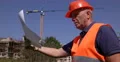 Foreman Mobile Phone Talking Project Engineer Modify Plan Structure Draw Scheme 4k or 4k+ Resolution