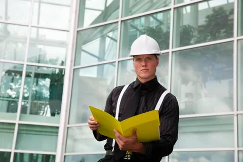 Foreman at work Stock Photos